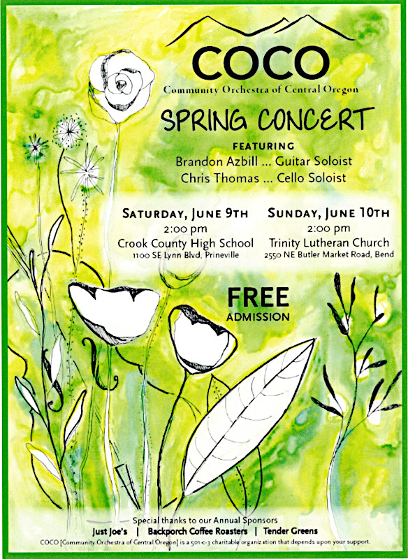 COCO 2018 Spring Concert Poster Web