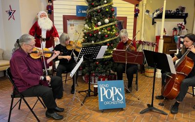 Pops Quartet Plays for Brookdale Dinner